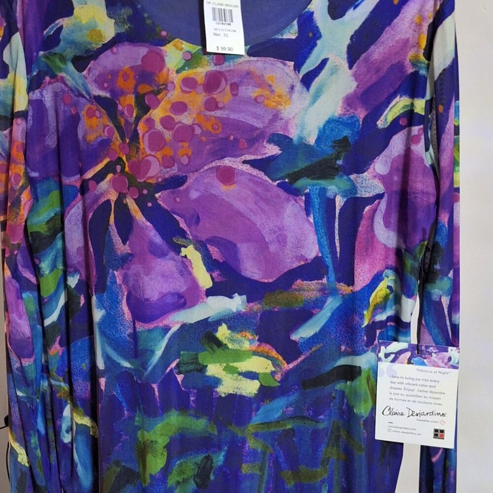 Claire Desjardins (Artist)  Blouse  XL  ...NWT